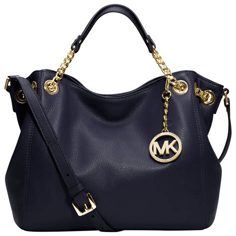 navy blue michael kors bag.